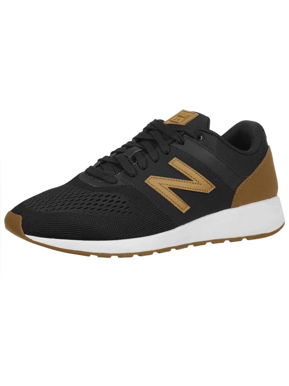 New Balance 247 Men's Black and Tan Low-Top Sneaker